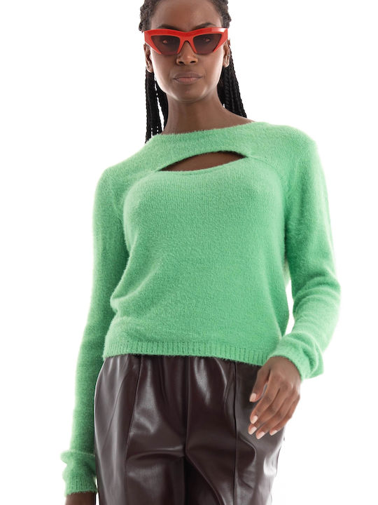 Only Women's Long Sleeve Sweater Green