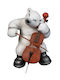Lianos Christmas Figure Bear Height 44cm 2pcs