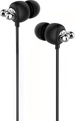Yookie 20643 In-ear Handsfree με Βύσμα 3.5mm Λευκό