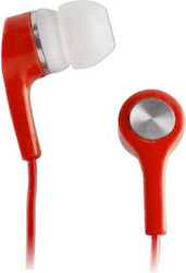 Setty 80-0222-008-R In-ear Handsfree με Βύσμα 3.5mm Κόκκινο Setty 80-0222-008-R In-ear Handsfree με Βύσμα 3.5mm Κόκκινο