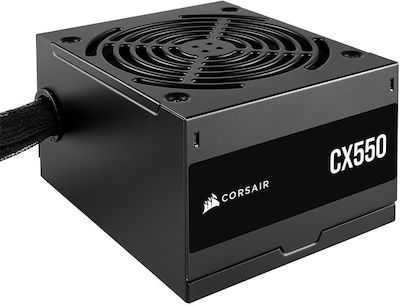 Corsair 550W Μαύρο Τροφοδοτικό Υπολογιστή Full Wired 80 Plus Bronze (CP-9020277-EU)