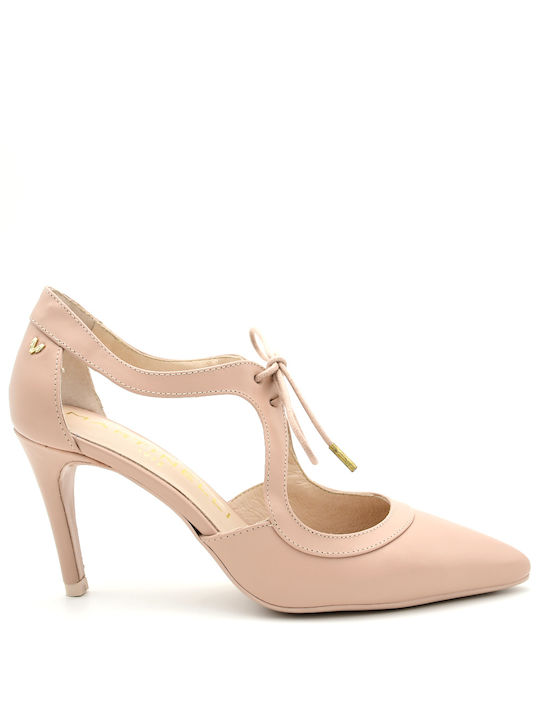 Martinelli Leather Pink Heels