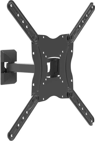 Serioux SRXA-TV3101X Βάση Τηλεόρασης Τοίχου έως 65" και 30kg Μαύρο