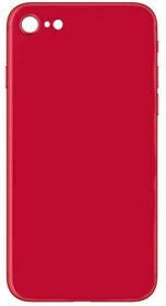 Batterieabdeckung Hinten Rot für iPhone SE 2020