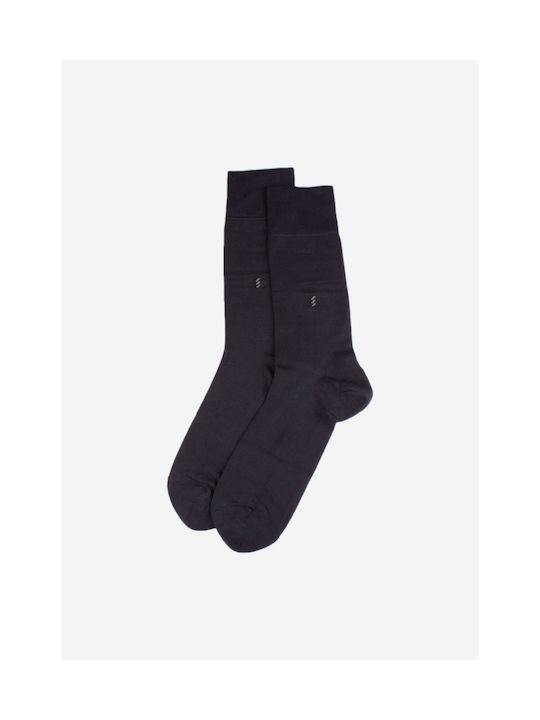 Design Men's Solid Color Socks Charcoal