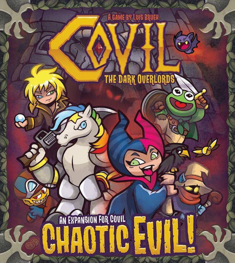 Game Expansion Covil: The Dark Overlords - Chaotic Evil for 1-4 Players 12+ Years Old (EN) Vesuvius Media