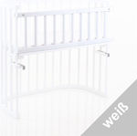 Babybay Bed Rails in White Color 1pcs