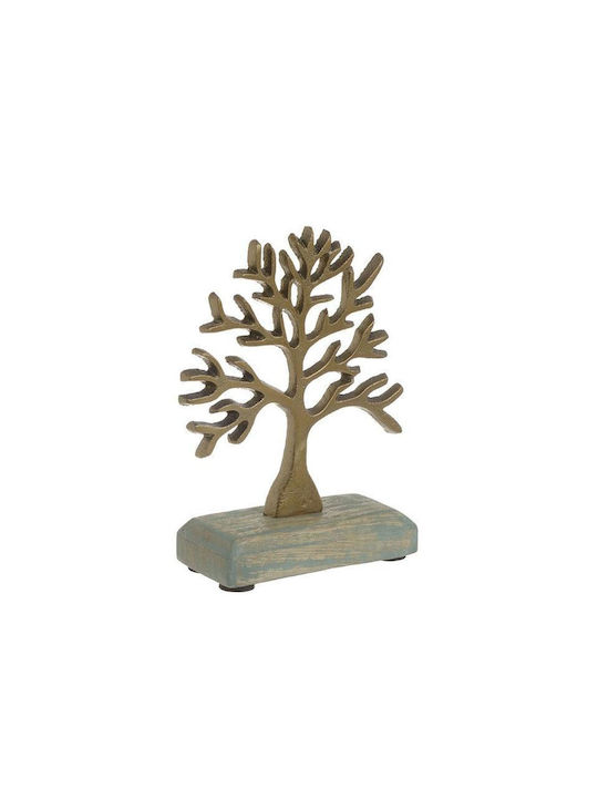 Inart Aluminum Tree Table Decor 13x5x16cm