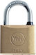 Yale Bronze Padlock Brass with Key 30mm 1pcs