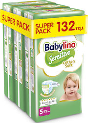 Babylino Sensitive Cotton Soft No. 5 για 11-16kg Babylino Sensitive Cotton Soft No. 5 για 11-16kg