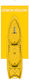 Seaflo Sit on Top Sea Kayak 4 Person Yellow SM95.027B