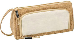 Brunnen Pencil Case Barrel Beige Brunnen Pencil Case Barrel Beige