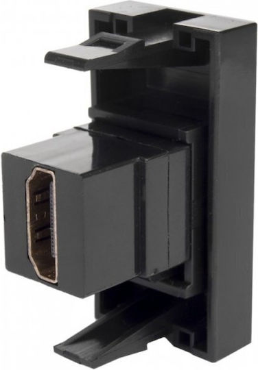 Maclean Energy Πρίζα HDMI χωρίς Πλαίσιο σε Μαύρο χρώμα MCE720B