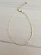 Bracelet Anklet Chain made of Gold 14K