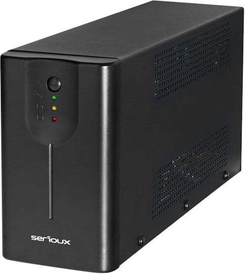 Serioux Serioux SRXU-LD1500LI UPS Line-Interactive 1500VA 900W with 4 Schuko AC Outlets