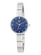 ETT Women's Watch with Silver Metal Bracelet