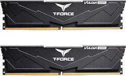 TeamGroup T-force Vulcan 64GB DDR5 RAM with 2 Modules (2x32GB) and 5200 Speed for Desktop