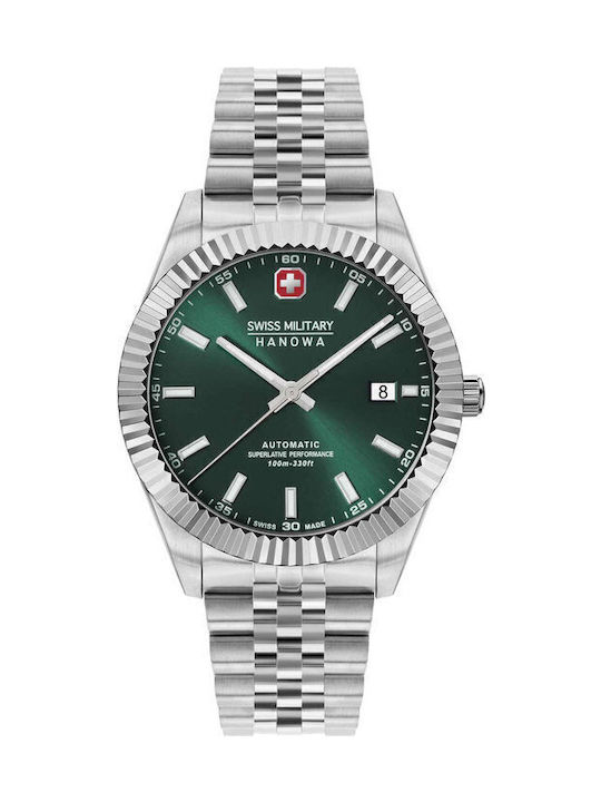 Swiss Military Hanowa Uhr Automatik mit Metallarmband