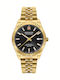 Swiss Military Hanowa Herrenuhr Automatisch mit Gold Rostfreier Stahlarmband