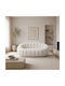 Woodwell Beverly Doppelsitzer Sofa Weiß 148x82x62cm E7161,1