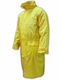 Ilmondo Coating trench coat Waterproof Trenchcoat Work Yellow