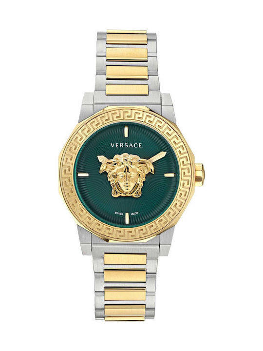 Versace Medusa Women's Watch with Gold Metal Bracelet