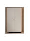 Zwei Türen Schrank Weiß 100x54x190cm