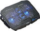 Serioux Cooling Pad για Laptop έως 17.3" με 4 Ανεμιστήρες και Φωτισμό SRXNCP025