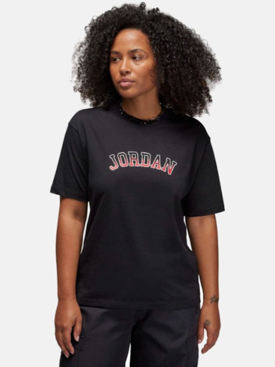 Jordan Damen T-Shirt Schwarz