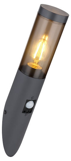 Globo Lighting Boston Επιτοίχια Εξωτερική Πλαφονιέρα E27 IP44