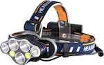 Rechargeable Headlamp LED Waterproof IPX4 with Maximum Brightness 2400lm