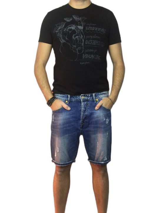 Ανδρική Βερμούδα Τζιν ΜΠΛΕ DENIM
