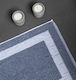 Blanc de Blanc Hotel Bathroom Mat Gray 50x75cm