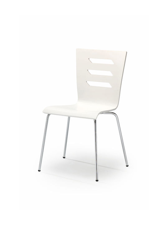 K155 Καρέκλα Κουζίνας από Πολυπροπυλένιο White