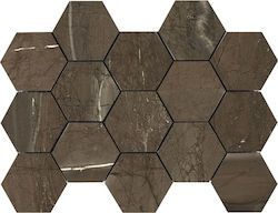 Ravenna Lux Jatoba Placă Podea Interior Ceramic Mat 32.5x22.5cm Maro