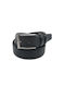 Legend Accessories Men's Leather Belt Black