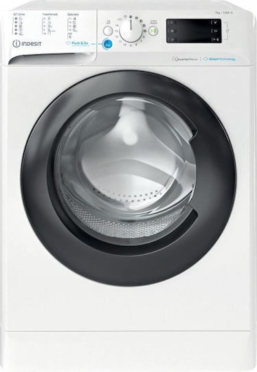 Indesit Πλυντήριο Ρούχων 7kg 1200 Στροφών BWSE 71295X WBV