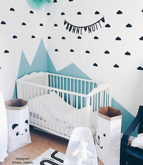 Pom Le Bonhomme Kinder Wandsticker Wand