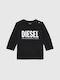 Diesel Kids Blouse Long Sleeve Black