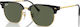 Ray Ban Τετράγωνα Παιδικά Γυαλιά Ηλίου με Polarized Φακό Μαύρα
