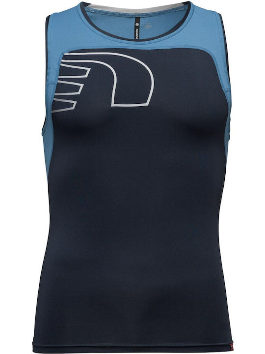 Newline Bluză Sportivă pentru Femei Fără mâneci Albastru marin