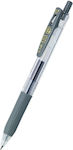 Zebra Sarasa Clip Stift Gel 0.7mm mit Gray Tinte