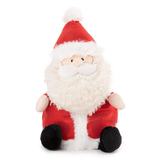 Plüsch Dekorativer Weihnachtsmann Rot