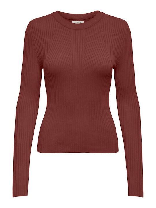 Only Women's Blouse Long Sleeve Red