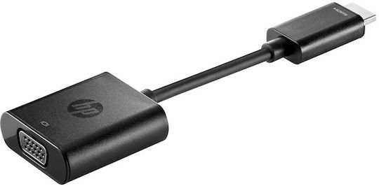 HP Μετατροπέας HDMI male σε VGA female 1τμχ H4F02AA