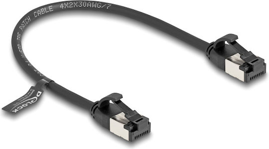 DeLock U/FTP (STP) Netzwerkkabel Ethernet 0.25m Schwarzes