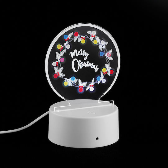 Adorex Iluminată De Crăciun Figurină Înălțime 14.5cm.