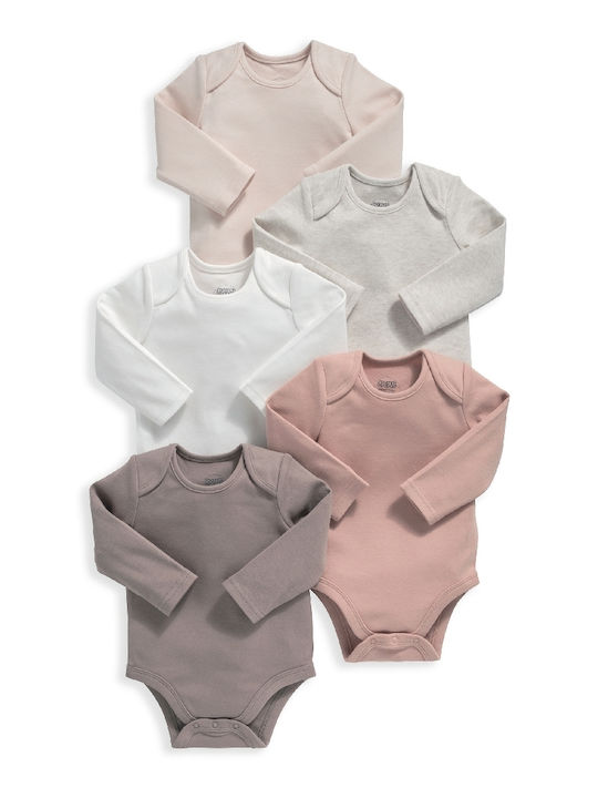 Mamas & Papas Baby Bodysuit Underwear Set Pink