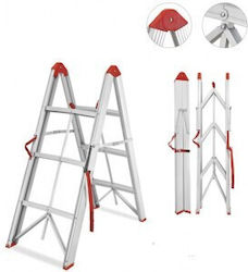 Inox Kiss Ladder Aluminum with 2x3 Steps