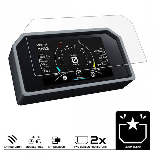 Speedo Angels Motorcycle Instrument Protector Yamaha Tracer 9 GT+ / Tracer 9 GT Yamaha Tracer 9 GT+ Transparent